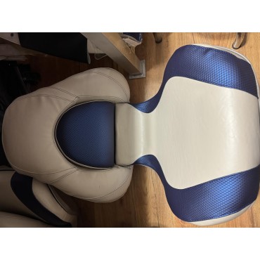 NEW PONTOON SEATS BLUE AND WHITE SYLVAN MIRAGE